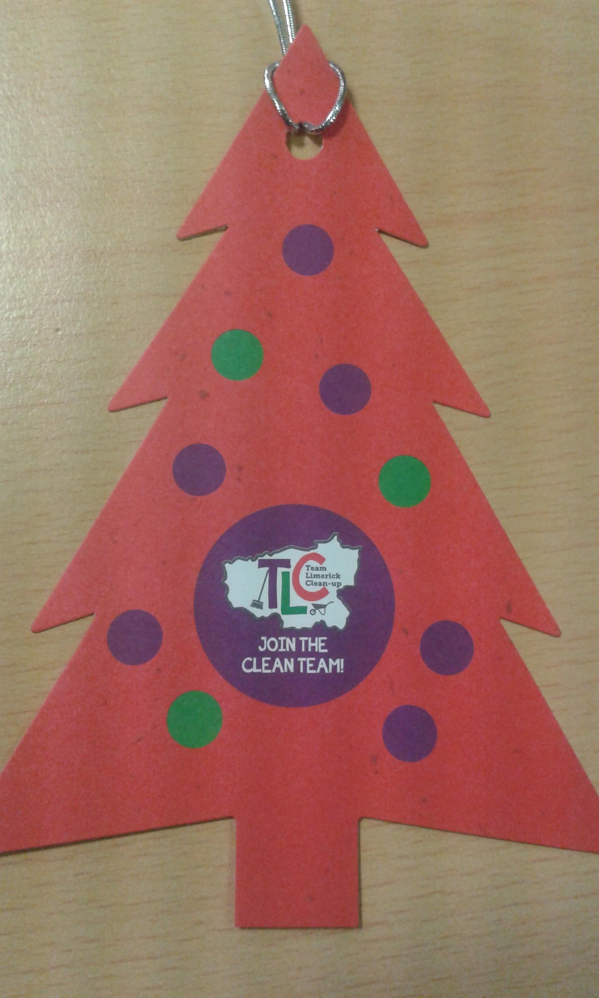 TLC Red Christmas Tree