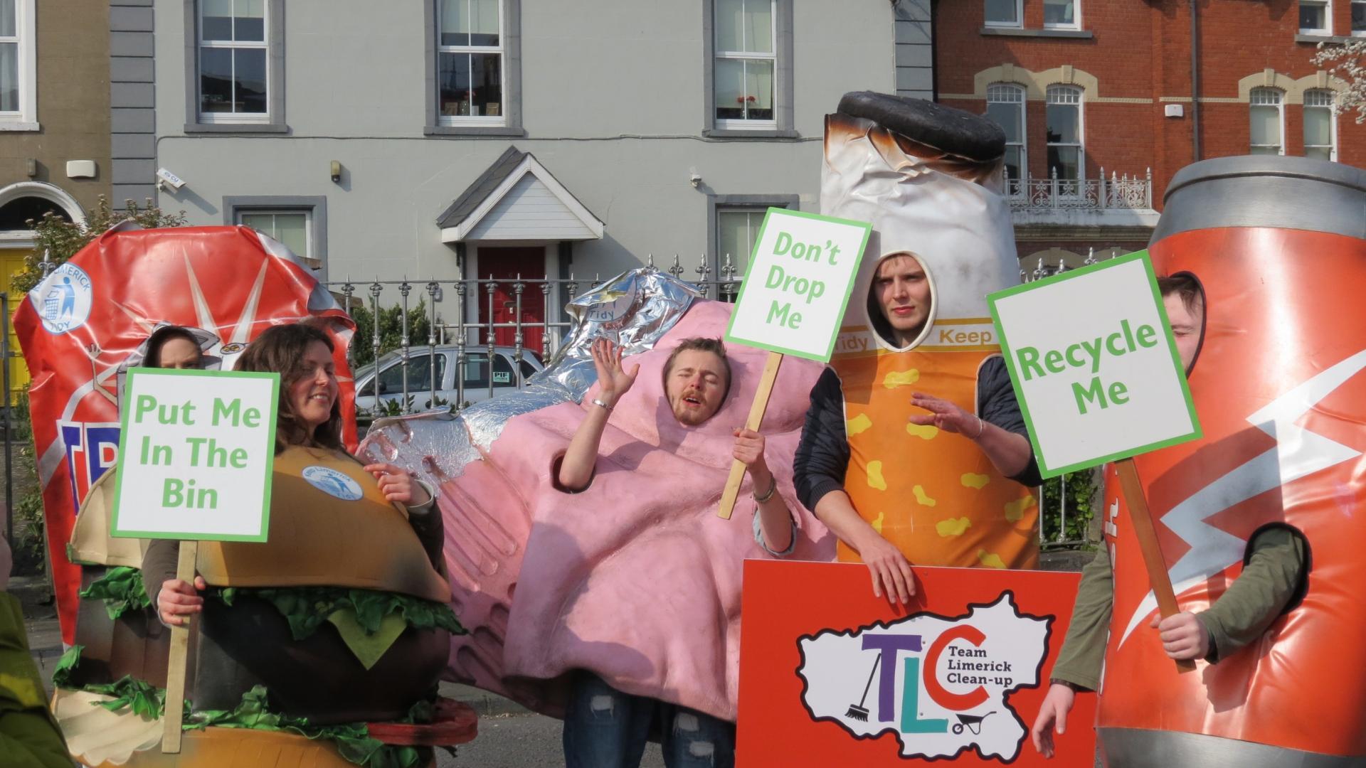 TLC volunteers at the St Patrick's Day parade