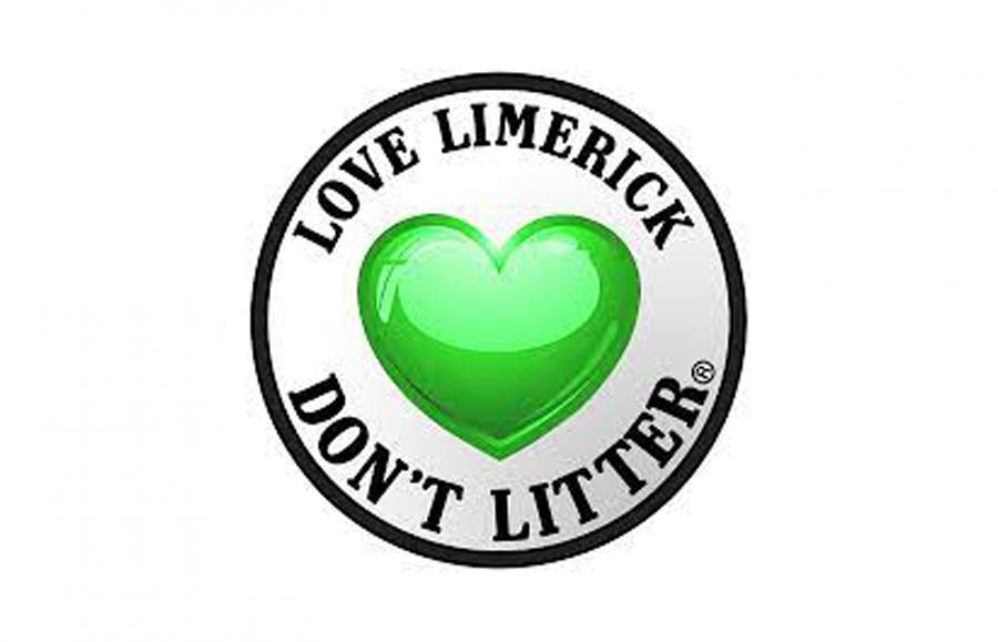 I love limerick don't litter logo